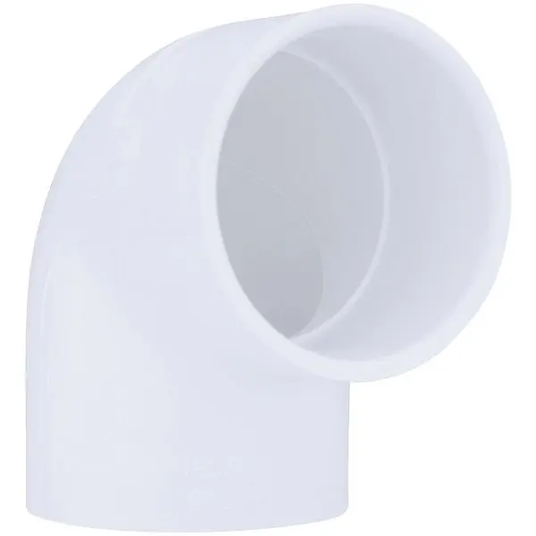 Charlotte Pipe 3 Inch Slip x Slip Schedule 40 90 Degrees PVC 90 Degree Elbow (1/4 Bend), PVC 02300 1800HA