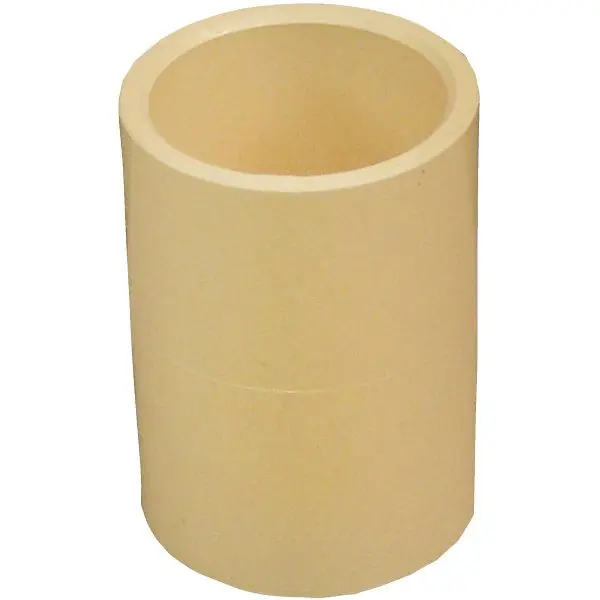 Charlotte Pipe 3/4 Inch Solvent Weldable CPVC Repair Coupling Stop, 10-Pack, CTS 02100C 0800HA