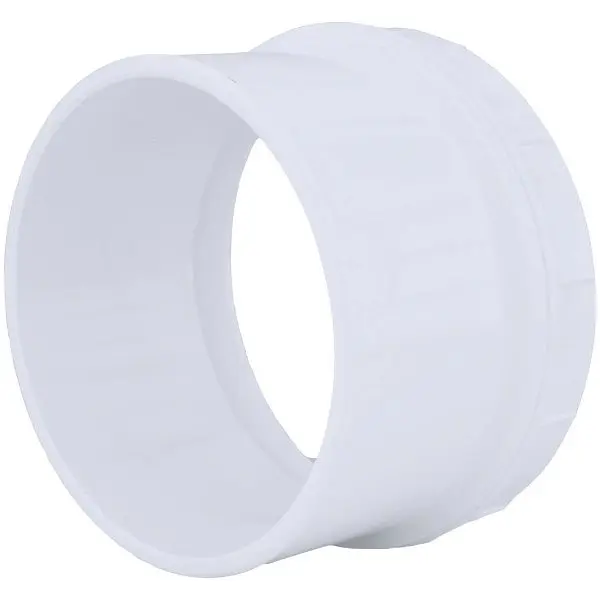 Charlotte Pipe 6 Inch SPG x 6 Inch FIP Schedule 40 DWV PVC Cleanout, PVC 00105 1400HA