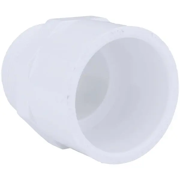 Charlotte Pipe Reducing Schedule 40 6 Inch S x 6 Inch M.I.P. PVC Modifyer, PVC 02109 2200HA