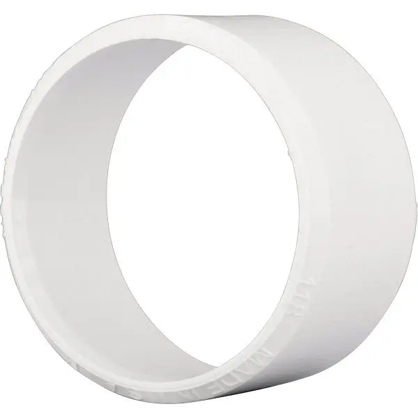 Charlotte Pipe Schedule 40 4 Inch PVC Sewer and Drain Bushing, PVC 00118 0800HA