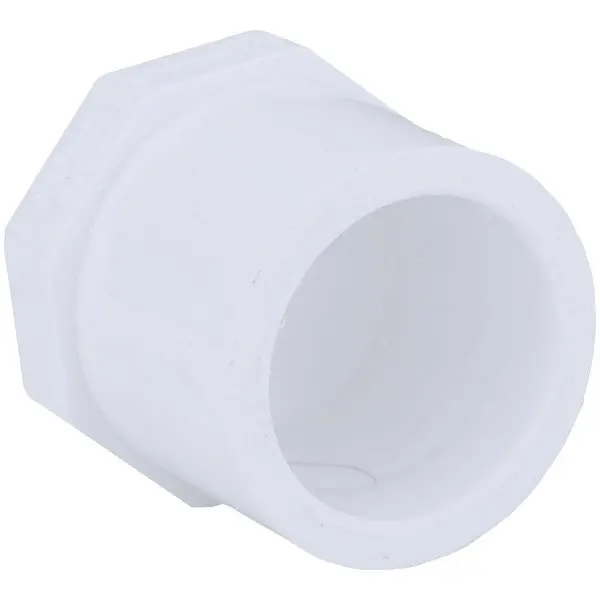 Charlotte Pipe Schedule 40 3/4 Inch Spigot PVC Spigot Plug, PVC 02118 1000HA