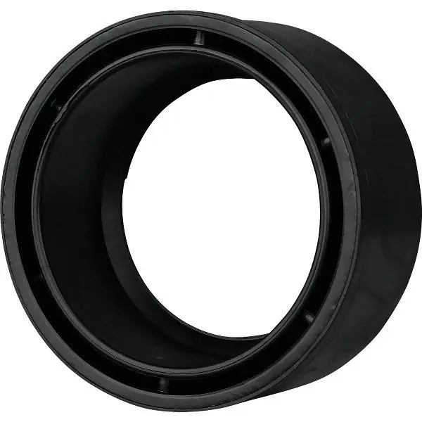Charlotte Professional-Grade Pipe 4 Inch Spigot x 3 Inch Hub Cherry Reducing ABS Bushing, ABS 00107 1600HA Charlotte Pipe