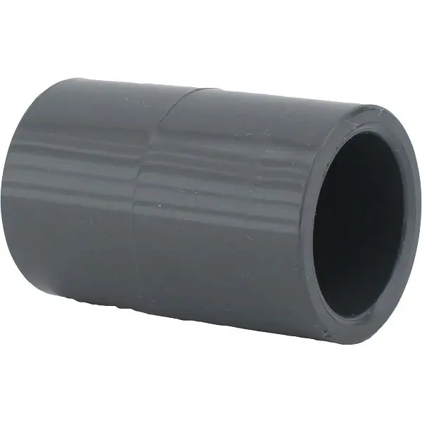 Charlotte Regular Pipe 3/4 Inch Schedule 80 Slip x Slip PVC Coupling, PVC 08100 1200HA Charlotte Pipe