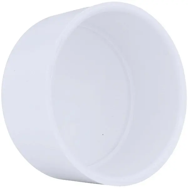 Charlotte Reinforced Pipe 4 Inch Schedule 40 Pressure Slip PVC Cap, PVC 02116 2000HA Charlotte Pipe