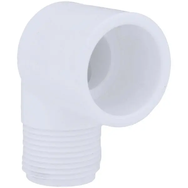 Charlotte Specialty Pipe 3/4 Inch Slip x Male Schedule 40 90 Degrees Street PVC Elbow (1/4 Bend), PVC 02306 0800HA Charlot...