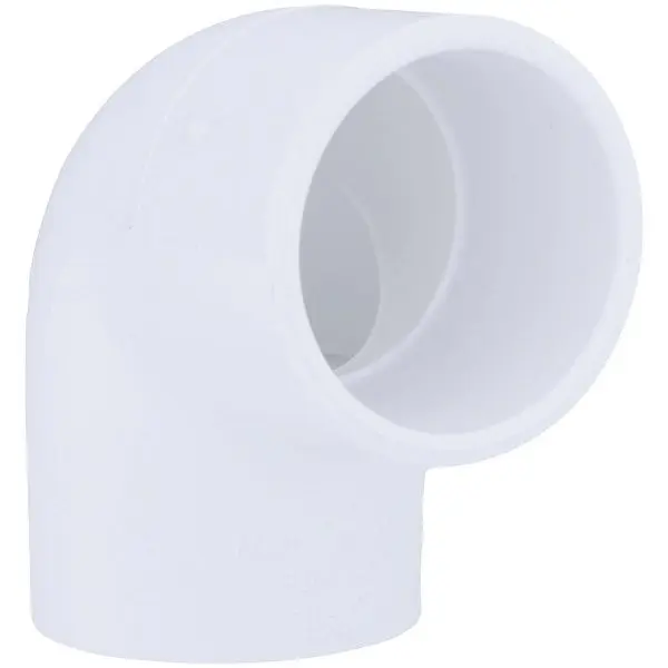 Charlotte Sustainable Pipe 1-1/4 Inch Slip x Slip Schedule 40 90 Degrees PVC Elbow (1/4 Bend), PVC 02300 1200HA Charlotte ...