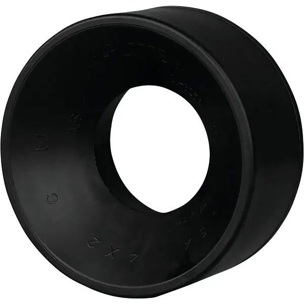 Charlotte Top-Quality Pipe 4 Inch Spigot x 2 Inch Hub Reducing ABS Bushing, ABS 00107 1400HA Charlotte Pipe