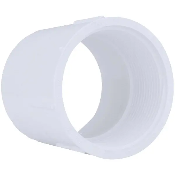 Charlotte Waterproof Pipe Female Schedule 40 3 Inch PVC Modifyer, PVC 02101 1800HA Charlotte Pipe