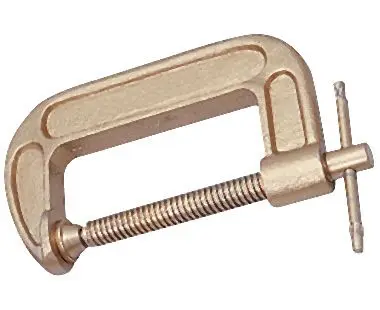 CS Unitec 100mm (4") C-Corner Clamp (Copper Metal Beryllium), EX901-100B