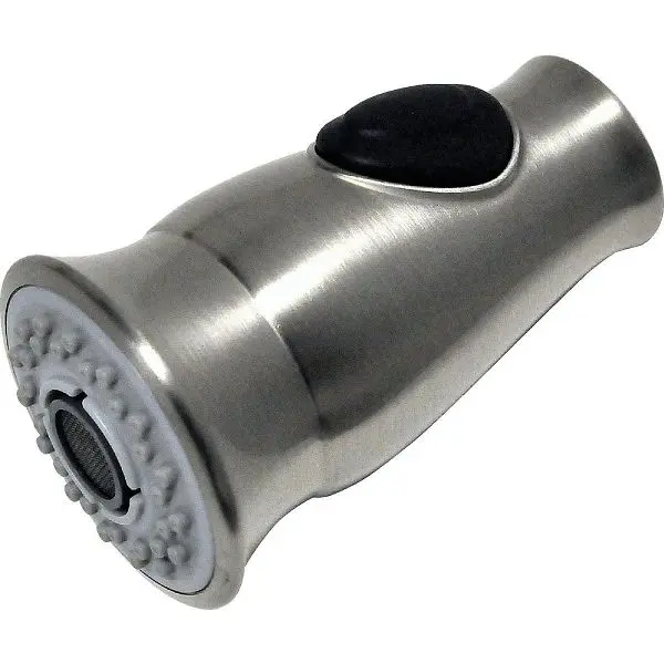 Danco All-Weather Intelligent Spray 1.5 GPM Stainless Steel Kitchen Faucet Replacement Pull Down Spray Head, 10724
