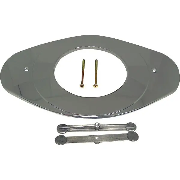 Danco Single Lever Triple Chrome Finish Faucet Cover-Up Plate, 80000