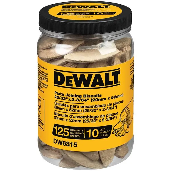 DeWalt All-Weather Tube Biscuits, Size 10, DW6815