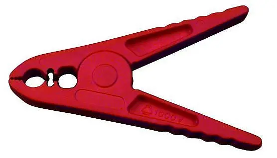 GEDORE V 913 160 VDE ABS Plastic clamp 1000 V, 6,2992", 1828312