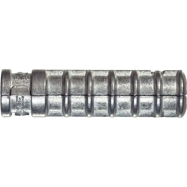 HILLMAN ANSI-Rated 3/8 Inch Short Solid Lag Screw Shield, 50 pieces, 370210