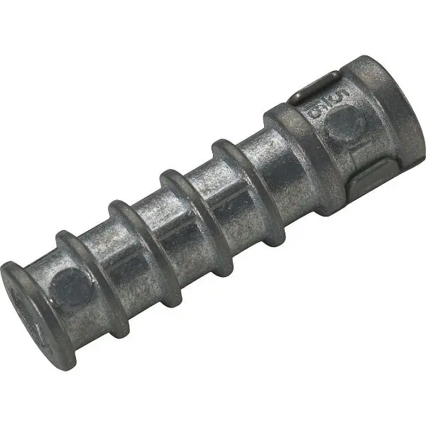 HILLMAN Efficient 1/4 Inch Long Solid Lag Drive Screw Shield, 40 pieces, 370206