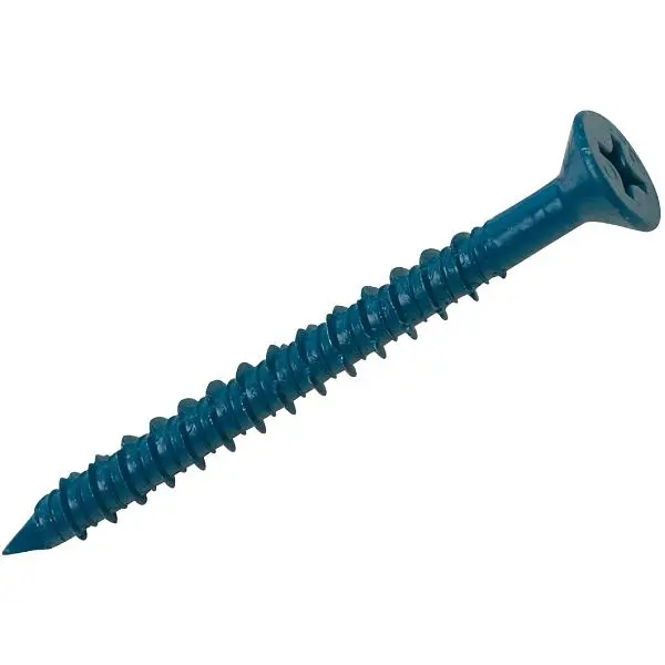 HILLMAN 1/4 Inch x 2-1/4 Inch Flat Concrete Drive Screw Wall Anchor, 100 pieces, 375309