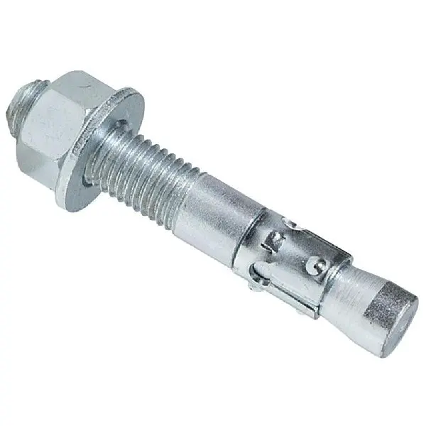 HILLMAN Power Stud 3/4 Inch x 4-3/4 Inch Pot Metal-Plated Wedge Sleeve Anchor, 10 pieces, 371956