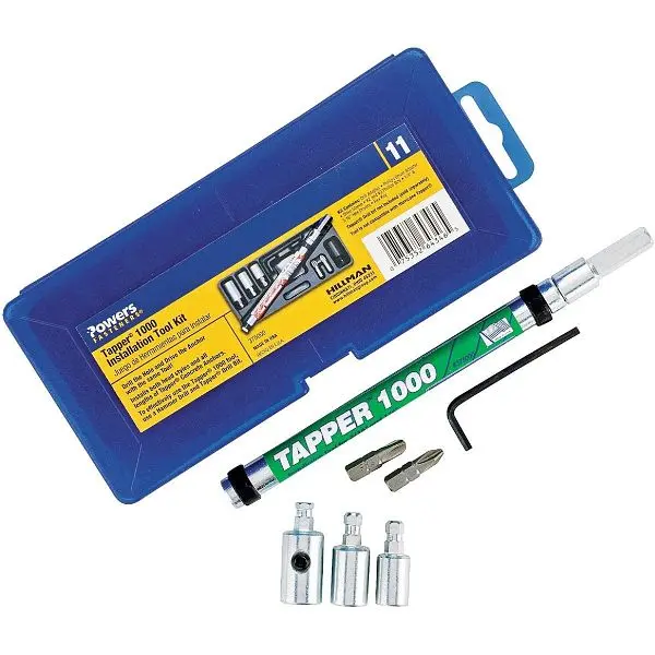 HILLMAN Proven Drop- Anchor Center Tapper 1000 Concrete & Masonry Anchor Driver, 375000
