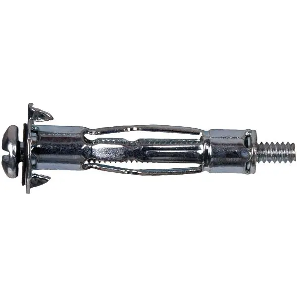 HILLMAN Regular 1/8 Inch X-Short 1 Inch L. Hollow Wall Anchor, 100 pieces, 370000