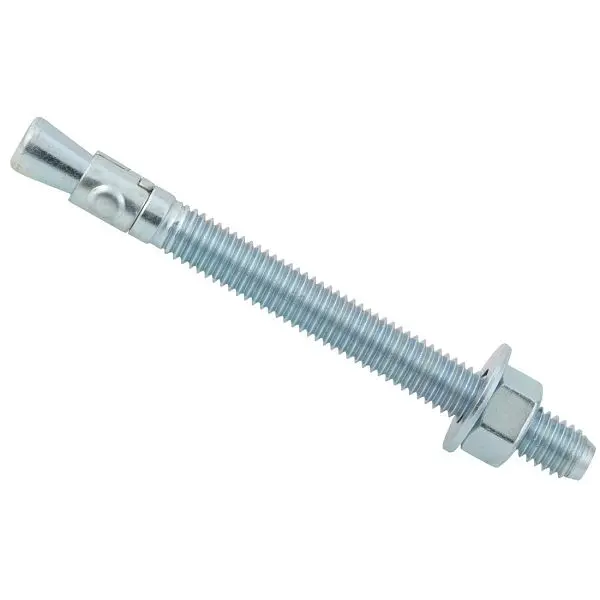 HILLMAN Top-Tier Power Stud 1/2 Inch x 5-1/2 Inch Zinc-Plated Wedge Wedge Anchor, 25 pieces, 371942