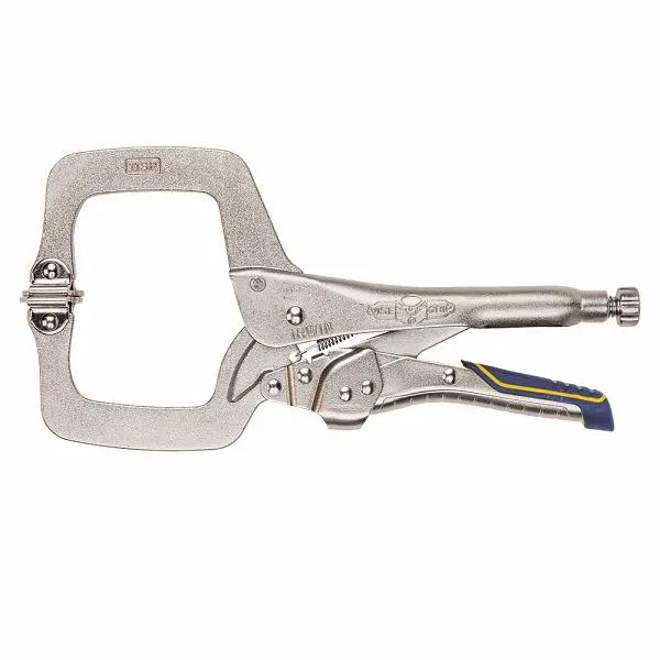Irwin C-Spring Clamp Locking 11Sp Fast Release Scarletuced Hand Spin 11", IRHT82586 Irwin Tools