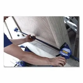 Irwin Distinctive Heavy-Duty One-Handed Bar Clamp, Opening Max 44-7/8 , Throat Depth 3-5/8 , Capacity 36 , 1964715 Irwin T...