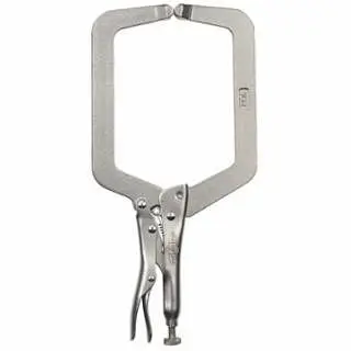 Irwin Elite Original™ Locking C-Clamping Tool Regular Tips, 9 L, 4-1/2 Max, 4-3/4 Throat D, 30 Irwin Tools