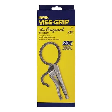 Irwin Next-Generation Clamp Locking 20R 9" Chain, 27ZR Irwin Tools