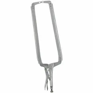 Irwin Original™ Locking C-F-Clamp Regular Tips, 24 L, 10 Max, 15-1/2 Throat D, 275 Irwin Tools