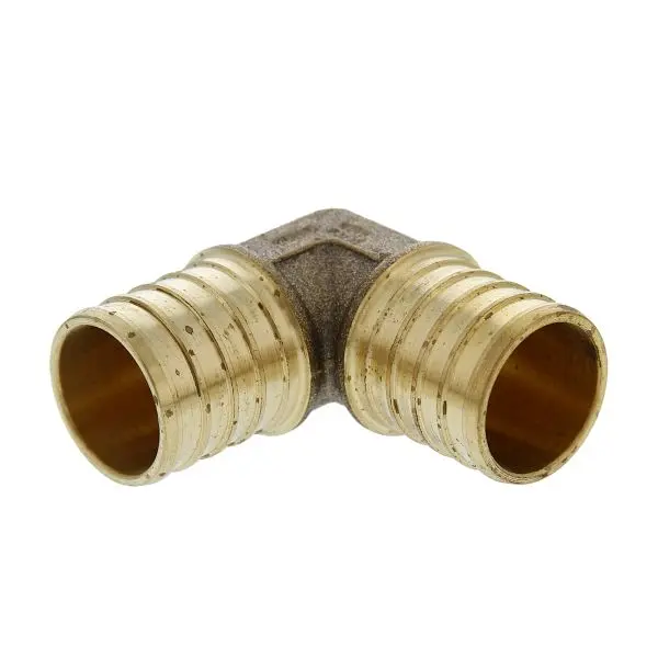 Jones Advanced Stephens 1" F1807 Brass PEX 90° Elbow, C76010LF Jones Stephens