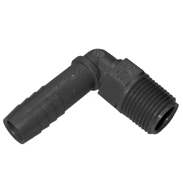 Jones All-Purpose Stephens 3/4" 90° Poly Insert x Male Combination Elbow, I10036 Jones Stephens