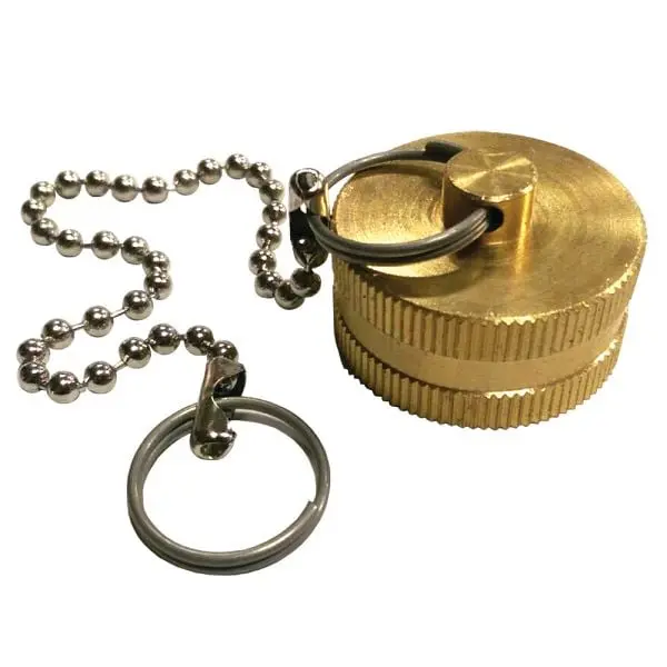 Jones Big Stephens 3/4" Garden Hose Cap Chain, Lead Free, G20056 Jones Stephens