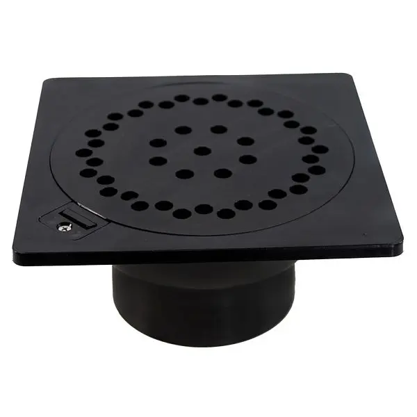 Jones Big Stephens 9" x 9" ABS Functionality Drain 4" Hub, D42029 Jones Stephens