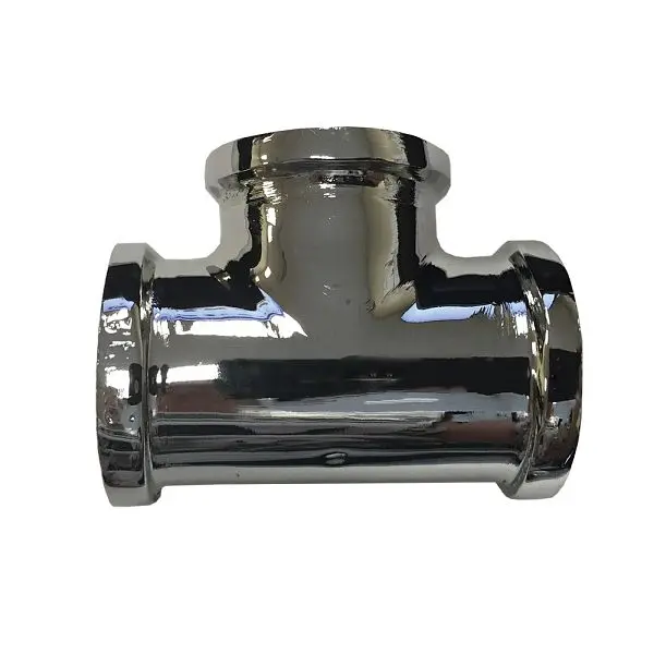 Jones Certified Stephens 1/2" Chrome Plated Bronze T-Fitting, Lead Free, B50032LF Jones Stephens