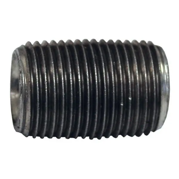 Jones Chemical-Resistant Stephens 1" x Close Pipe Nipple Galvanized, 51000 Jones Stephens