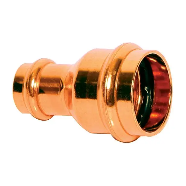 Jones Classic Stephens 2" x 1-1/2" Copper Press Reducer, C77023 Jones Stephens