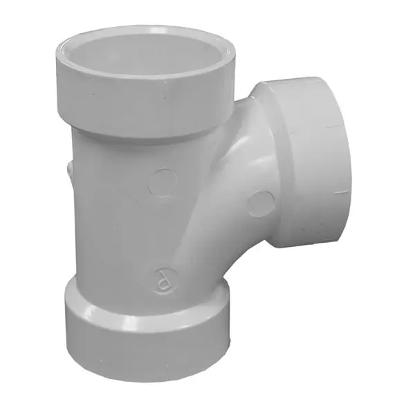 Jones Classic Stephens 6" PVC Sanitary Tee, PST160 Jones Stephens