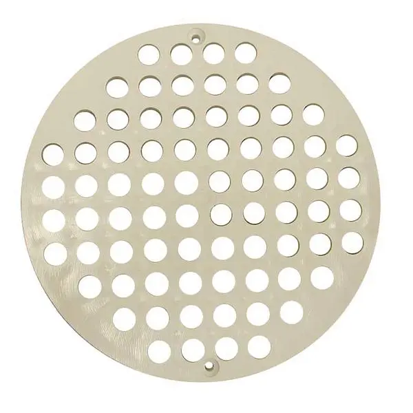 Jones Classic Stephens PVC Full Grate Strainer 2" Solvent Weld Floor Drain, D50202 Jones Stephens