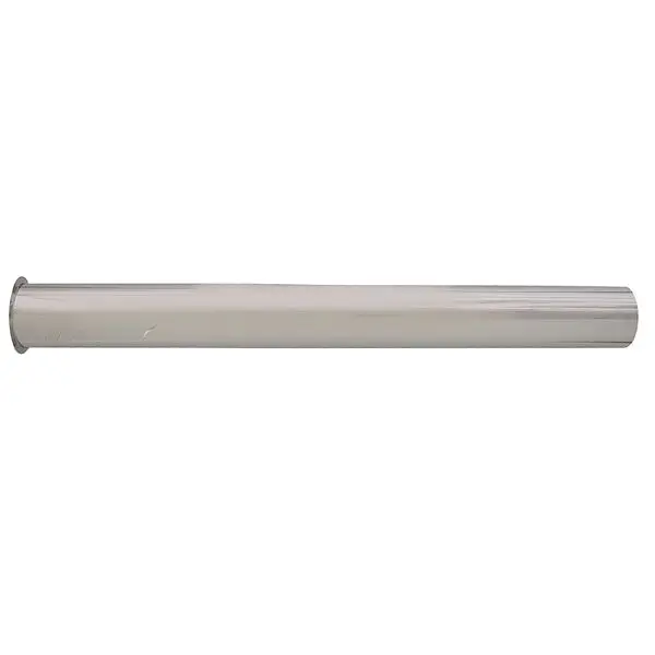Jones Commercial-Grade Stephens 1-1/2" x 6" Chrome Plated Brass Sink Tailpiece 22 Gauge, P38055 Jones Stephens