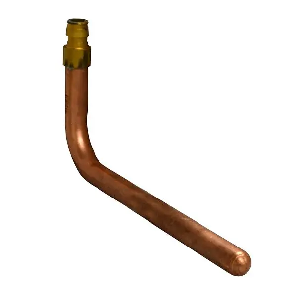 Jones Dependable Stephens ½" Cold Expansion PEX (F1960) Stub Out Pipe Elbow, 4" x 8", S71001 Jones Stephens