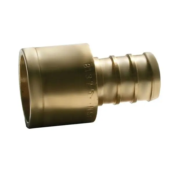 Jones Distinctive Stephens 1" F1807 Brass Alloy PEX Female Sweat Modifyer, C76030LF Jones Stephens