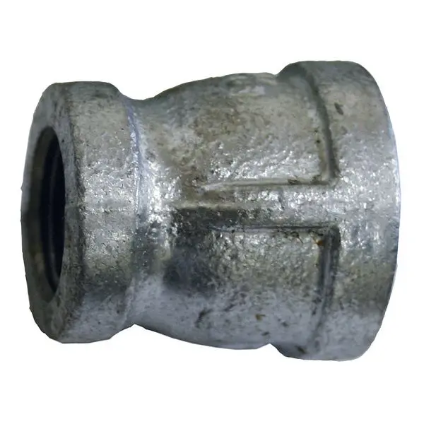 Jones Eco-Friendly Stephens 1-1/2" x 1-1/4" Reducing Coupling Galvanized, G1650303 Jones Stephens