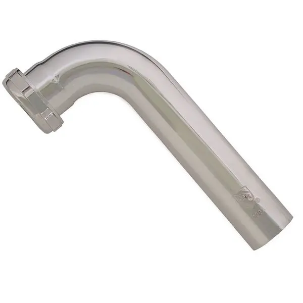 Jones Efficient Stephens 1-1/4" x 8" Chrome Plated Brass Slip Joint Waste Arm 22 Gauge, P38035 Jones Stephens