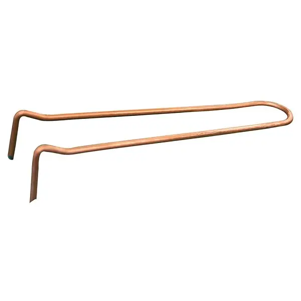 Jones Efficient Stephens 1" x 6" Pipe Hook, Copper Clad, Carton 50, H11106 Jones Stephens