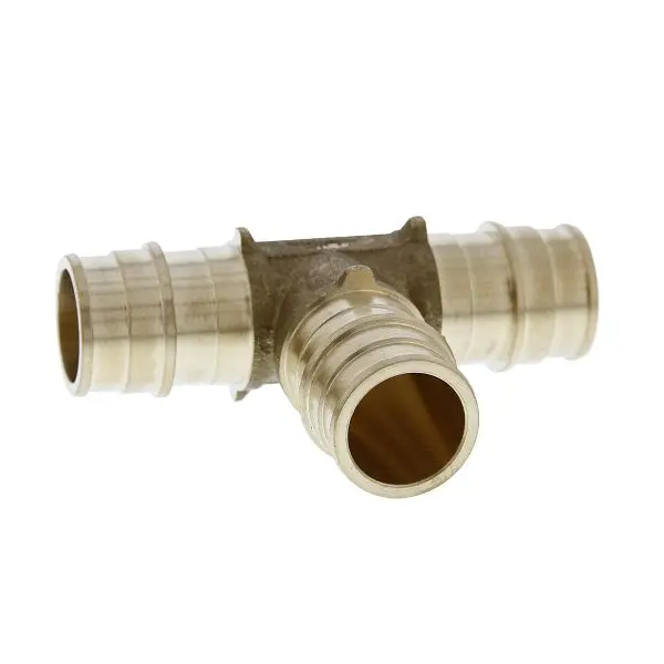 Jones Elite Stephens 3/4" F1960 Brass PEX Tee, F76868B Jones Stephens