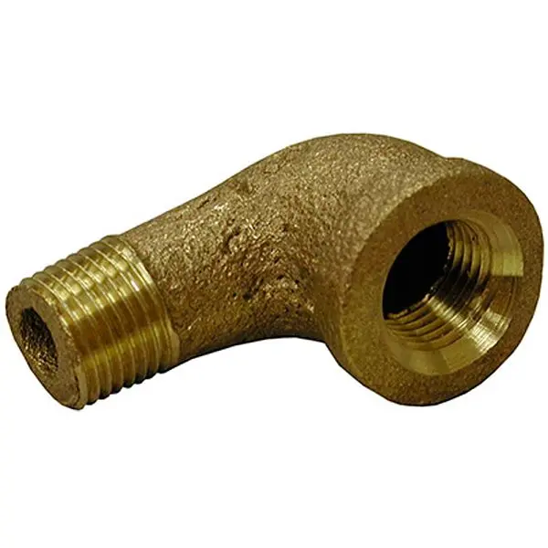 Jones Enhanced Stephens 1" 90° Bronze Street Elbow, Lead Free, B74026LF Jones Stephens