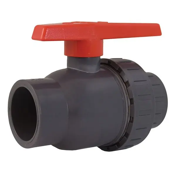 Jones Expert Stephens 2" Single Ground Joint Union PVC Swimming Pool Valve, B95200 Jones Stephens