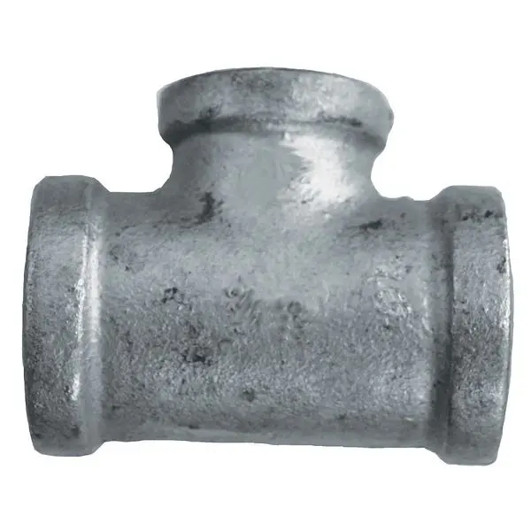 Jones Extra-Large Stephens 2" x 2" x 1-1/2" Reducing Tee Galvanized, G4600398 Jones Stephens