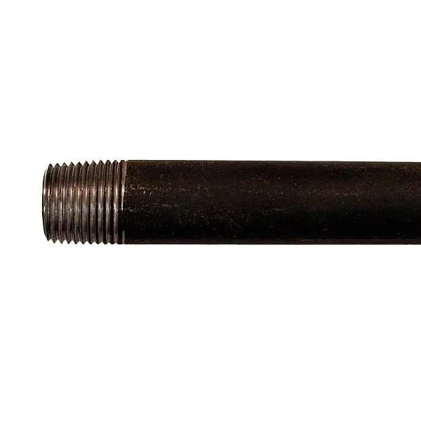 Jones Stephens 3/8" x 36" Ready Cut Pipe Midnight Black, 300B0336